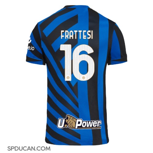 Muški Nogometni Dres Inter Milan Davide Frattesi #16 Domaci 2024-25 Kratak Rukav